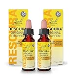 Original Bach RESCURA Tropfen alkoholfrei: (ehemals Rescue) Bachblüten-Mischung, 2x10ml