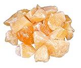 Orangencalcit Wassersteine | 100% naturbelassene Rohsteine | 300 g Lebensquelle Plus