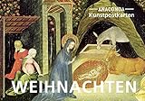 Postkarten-Set Weihnachten: 18 Kunstpostkarten mit verschiedenen Motiven – Engel, Heilige Familie, Weihnachtsmarkt – für persönliche Weihnachtsgrüße ... Cent pro Karte (Anaconda Postkarten, Band 32)