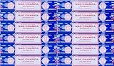 Satya Uhr, Holz, Blau, 12 Packs = 144 Sticks, 180