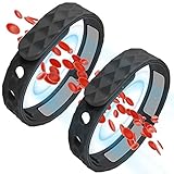 Redups Far Infrarot Armband Negative Ionen, Antistatisches Armband für Männer und Frauen, Hilft gegen Statische Aufladung, für mehr Wohlbefinden und Energie im Alltag, Fitness, Sport, Büro