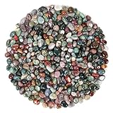 500 Gramm Ocean Jaspis Steine Trommelsteine, Mini Ocean Jaspis Steine Edelsteine Ladesteine Granulat/Mini Chips, Ocean Jaspis Heilsteinen, In Einer Geschenkbox verpackt