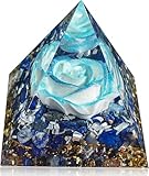 Orgon-Pyramide für positive Energie, Orgonit-Lapislazuli-Steine, Heilkristalle zur Reduzierung von Stress, Chakra, Reiki-Heilung, Meditation zieht Glück und Erfolg an