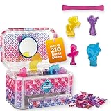 Vtech Mosaic Magic Lights Schmuckkästchen – Personalisierbarer Schmuckkasten mit Mosaiksteinen – Mit Musik, Lichteffekten und 4 Figuren wie Einhorn oder Ballerina – Für Kinder von 5-9 Jahren