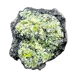 NHDVDVAV Natürlicher Peridot-Rohstein, Mineralprobe, Heilkristall und Rohstein, Edelsteinfelsen für Brunnen, Heim, Garten, Dekoration, Meditation,50~100g