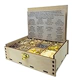 Räucherbox Geschenkbox mit 12 Sorten Räuchermischungen Gut schlafen & Klarträume, 14 x 10 x 4 cm