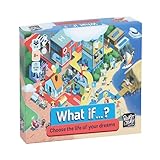 Was wäre wenn...? Wählen Sie das Leben Ihrer Träume | Familien-Brettspiel | Brettspiel für Kinder und Eltern | Abenteuer-Brettspiel | ab 8 Jahren | für 2 bis 4 Spieler | Durchschnittliche Spielzeit 30