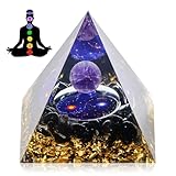 heilsteine 1 Stück Orgonit Pyramide Pyramide Orgonit Pyramiden Kristalle Pyramide Geschnitzte Pyramide Dekoration Geeignet für Schreibtisch Wohnzimmer Schlafzimmer Büro Geschenkartikel
