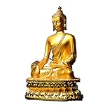 KGADRX Buddha-Statue, tibetische tantrische Buddharupa-Legierung, Bhaisajyaguru-Figur, an Bord, Kunsthandwerk, Meditation, Figur, Dekor, Statuen, Dekoration