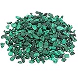 Malachit Mini Trommelsteine | Edelstein Chips 100 Gramm | 5-9 mm Durchmesser | Lebensquelle Plus