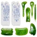 2 Stück Fuß-Akupressursocken, 7 Stück Massagestäbe, Akupressursocken für Damen, Akupunkturpunkt-Sockenkarte, Akupunkturpunkt-Sockenüberzug, Akupressursocken-Set