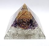 Petra Strätz Orgonit Pyramide - Amethyst / Bergkristall 149