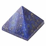 Frienemy Home Presents Lapis Lazuli Pyramide Kristallpyramide Reiki Pyramidenheilungssteinpyramide, Größe 35 Mm #Frienemy-2473