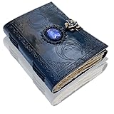 Urban Leder Buch der Schatten Grimoire Hexen Deko Zubehör Vintage Tagebuch für Männer Frau Erwachsene Skizzenbuch Wicca Witchcraft Gothic Zauberbuch Alte Bücher Notizbuch Harry Potter Geschenke Leer