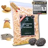 Waldklang Zirbenspäne 7 Liter - Zirbenholz aus Österreich - Füllmaterial für Kissen - Ideal für Holzdeko - Doppelt von Hand gesiebt