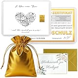 Goldschulz Goldbarren 1g 1 Gramm Motivbox - Islamische Hochzeit Dua + Echtheitszertifikat