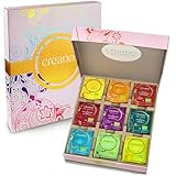 Creano Bio Kräutertee Geschenkset „ORGANIC HERBAL TEA“ - 45 Bio-Teebeutel in 9 unterschiedlichen Sorten - 90g - NEUHEIT 2022*