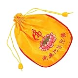 SEWOART 10er Satz Stofftaschen Mit Kordelzug Buddhistisches Design Als Aufbewahrungsbeutel Und Organizer-tasche