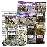 Schwitzhütte “Lakota Inipi“ Räucher-Basis-Set 9-teilig mit Booklet + Anleitung INDIANISCH RÄUCHERN. 81021