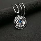 Allsehendes Auge Des Horusblauen Bösen Augen Halskette, Auge Der Horuskette Halskette Frauen Punk Amulett (alter Ägypten Mythologie Stil)
