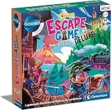 Clementoni Escape Game, Spiel für Kinder ab 8 Jahre, Deluxe Version, 30 x 30 x 7.7