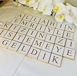 Goldene Kız İsteme Aufkleber – Verlobungsschokolade Deko | Türkische Verlobung Tradition | Allah’ın Emriyle Kızınızı İstemeye Geldik | Hochzeit & Söz Deko – Türkische Kultur