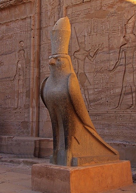 Ägyptische Mythologie - Foto von Gott Horus.