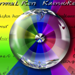 Feng Shui Regenbogenkristall – Kreis mehrfarbig