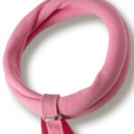 Yoga Gürtel D-Ring Baumwolle rosa