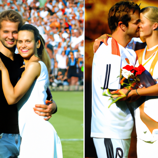 2) Wenn Fußballherzen schlagen: Die romantischsten Paare der WM-Spieler enthüllt
