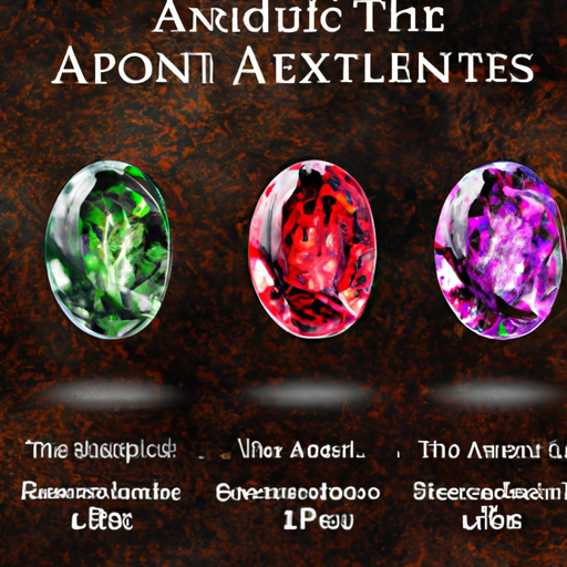 3. Erlebe die beeindruckende Farbveränderung des Alexandrit-Edelsteins - ein ⁤natürlicher Wandel ‍von grün zu rot!
