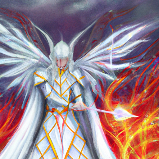 3. Die Legende des Erzengels und sein machtvolles Flammenschwert: Tauche ein in eine Welt voller Magie und Mystik
