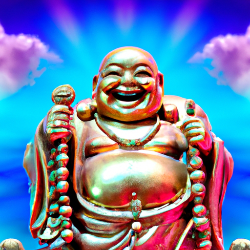 Der lachende Buddha: Glück und Freude