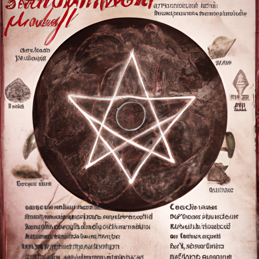 1. Das Wicca-Pentagramm: Eine faszinierende Reise in die Welt der magischen Symbolkunst!