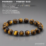 Entdecke das Powerbead Herrenarmband Tigerauge: Stilvoller Schutz für dein Handgelenk