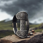 Entdecke das Wikinger Armband Thors Hammer mit Runen und Fuchs: Ein Symbol für Stärke und Tradition