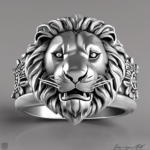 Edelsteinarmband Howlith mit Löwe: Ein Symbol für Stärke und Eleganz für dich