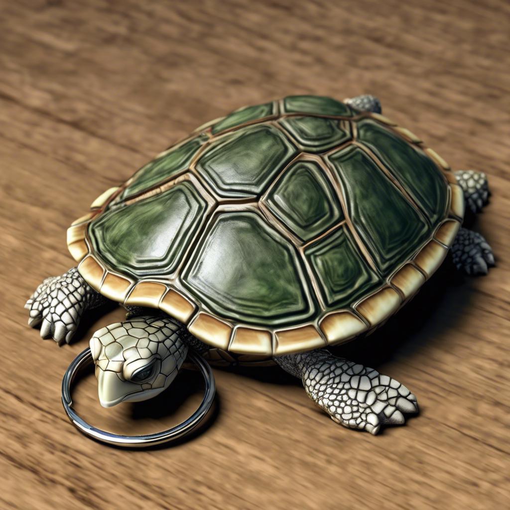 Entdecke den Schlüsselanhänger Beschützer Schildkröte: Dein neuer treuer Begleiter