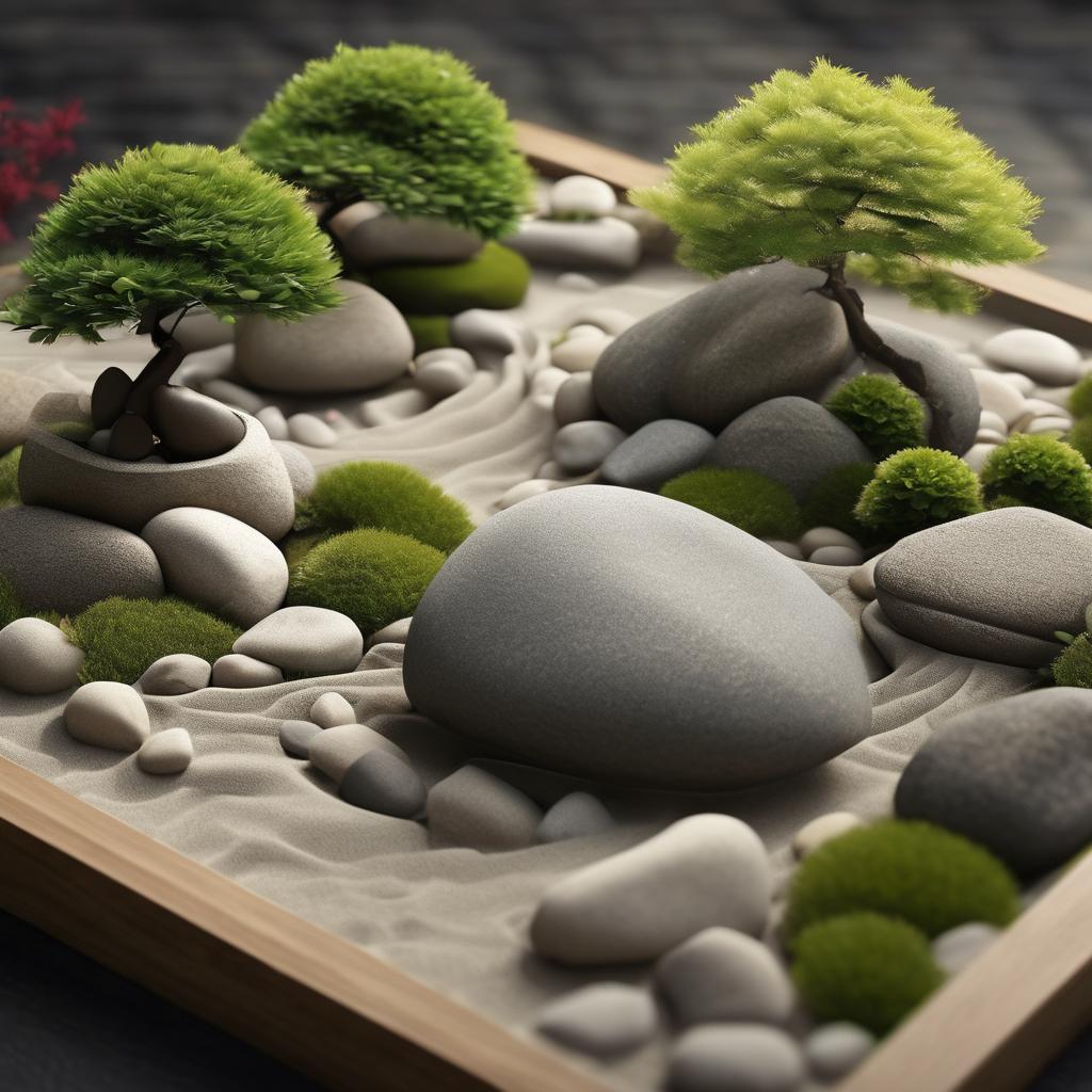 Zen-Steingarten als Tischdeko: So bringst du Ruhe und Eleganz in dein Zuhause
