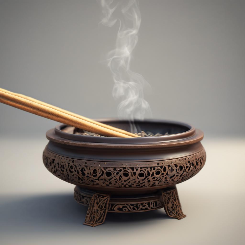 Die Kunst der Entspannung: Räucherstövchen mit Sieb und Schale für ein harmonisches Ambiente