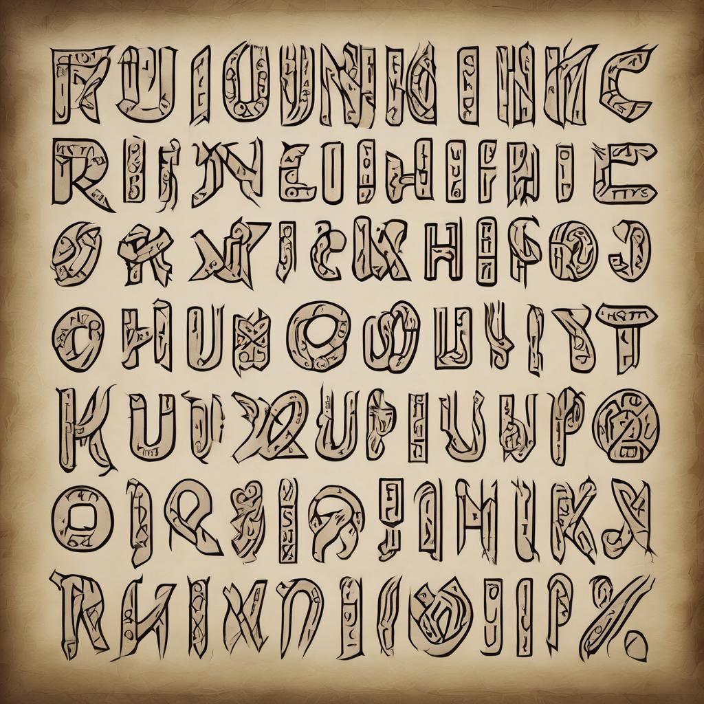 Entdecke die Geheimnisse des runischen Alphabets: Eine Reise durch alte Schriftzeichen