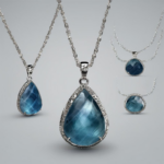 Entdecke die faszinierenden Facetten des Edelsteinanhängers Fluorit Blau