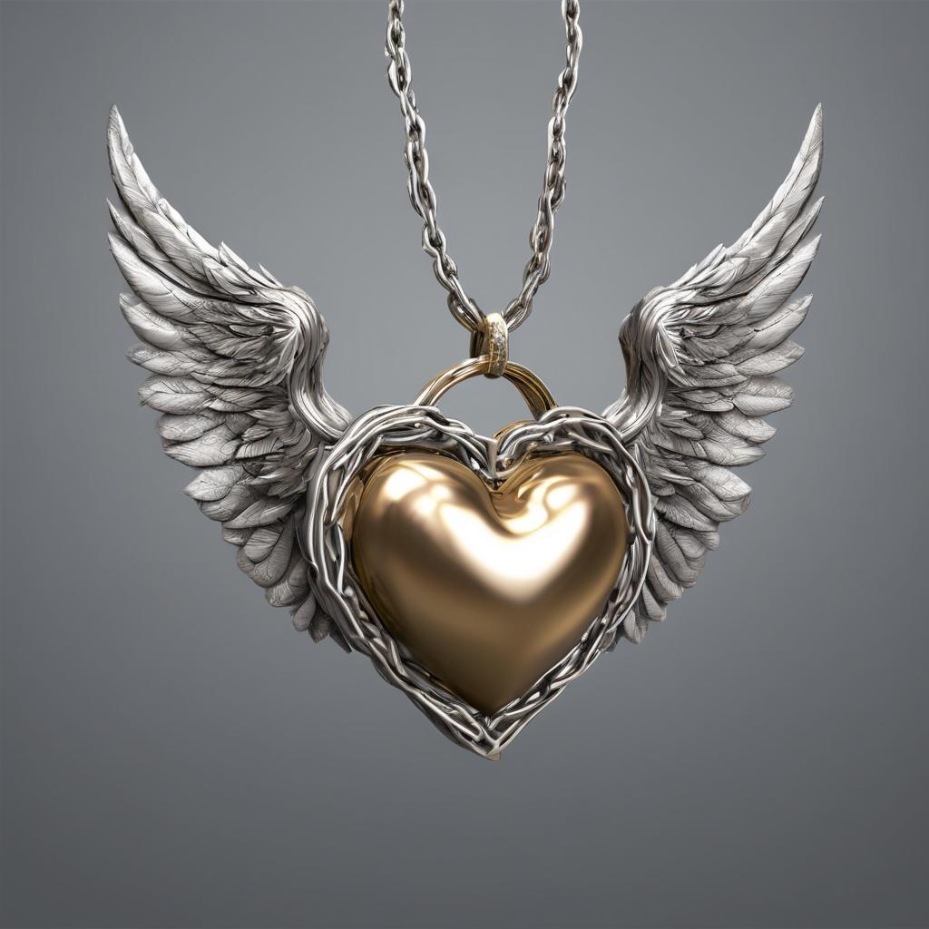 Entdecke die Magie der Engelsrufer Kette Herzflügel – Ein Schmuckstück mit Bedeutung