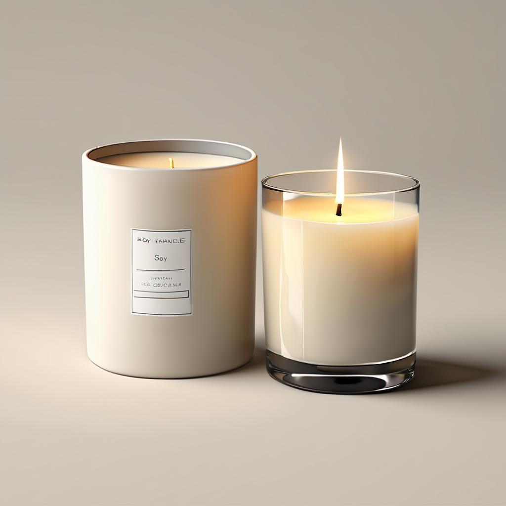Sojakerze: Eine umweltfreundliche Alternative für entspannte Stunden