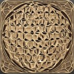 Entdecke die Bedeutung des Untersetzers Blume des Lebens: Ein harmonisches Accessoire für dein Zuhause