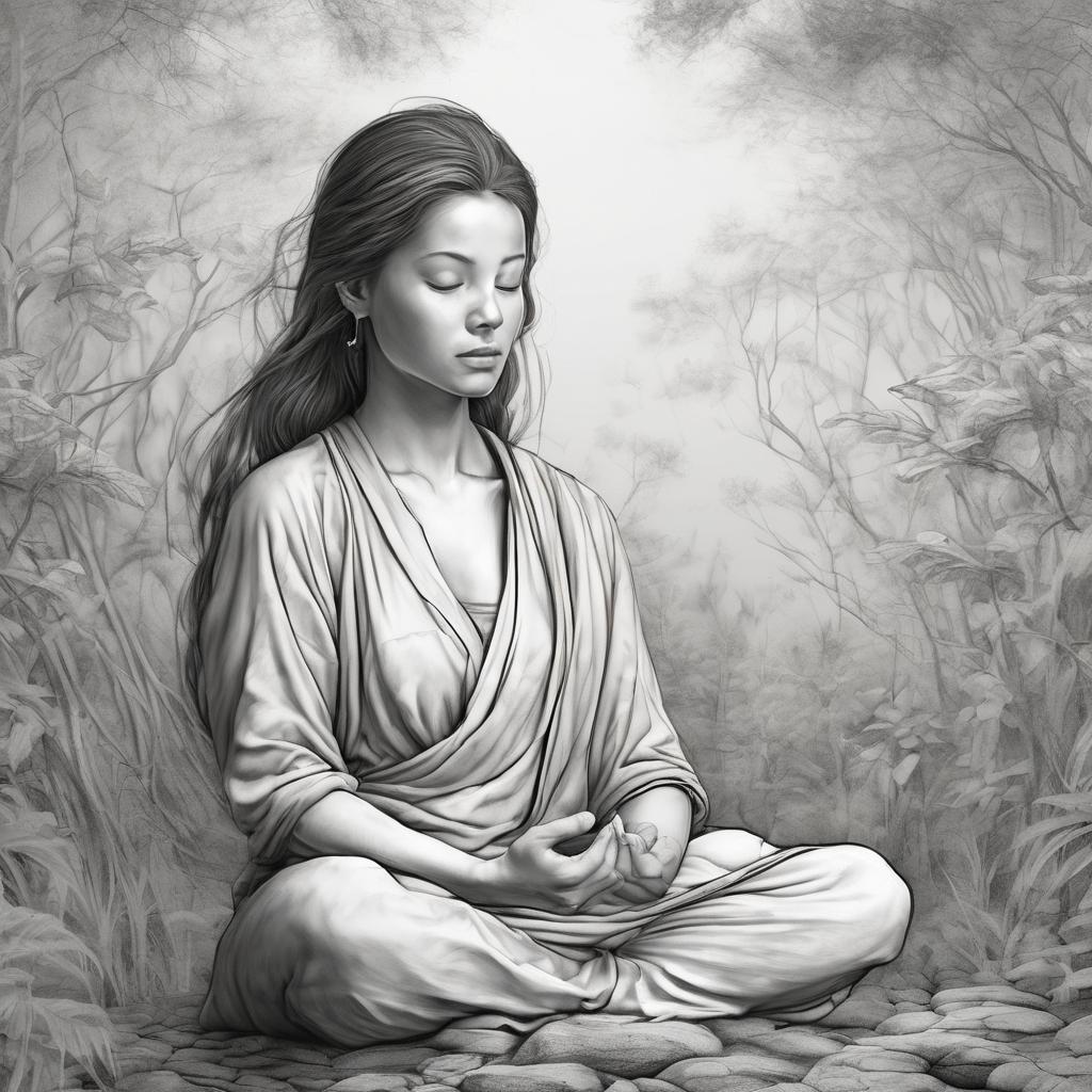 Entdecke die Ruhe der meditativen Zeichenkunst: Ein Weg zu innerer Gelassenheit