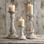 Entdecke den Charme: Kerzenhalter im Shabby-Chic-Stil für dein Zuhause