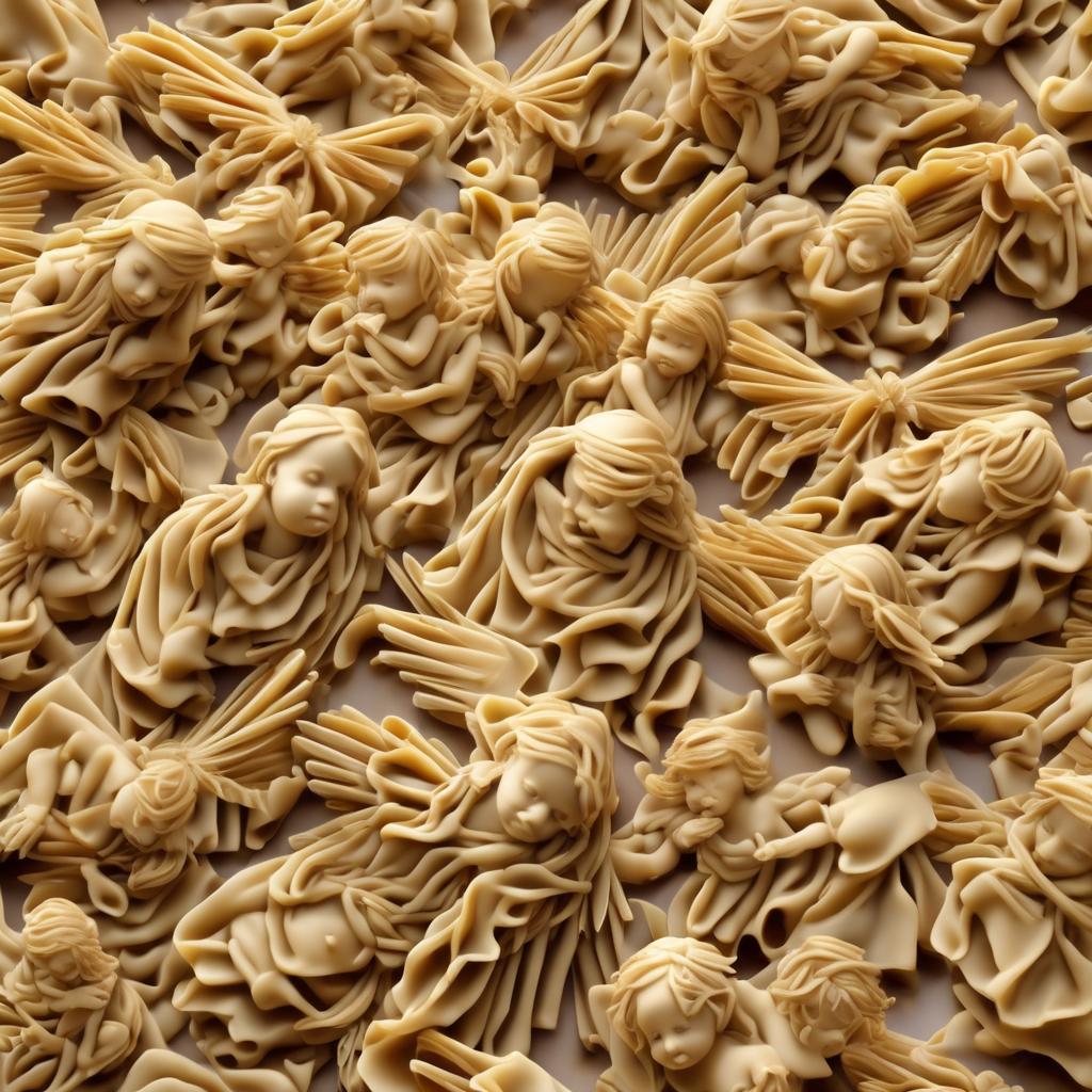 Die Kunst der Engel aus Nudeln: Kreative Inspiration für deine Küche