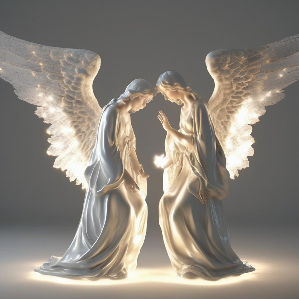 Verwandle dein Zuhause: Engel mit LED Beleuchtung für eine zauberhafte Atmosphäre