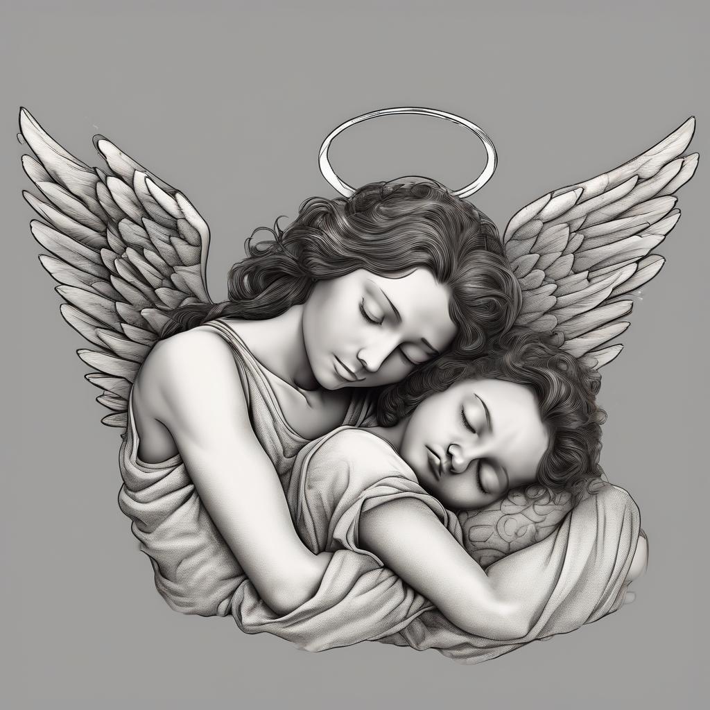 Der schlafende Engel: Ein Blick in die Geheimnisse der Ruhe und des Friedens